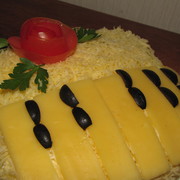 Салат "Рояль-мимоза"