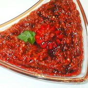 АДЖИКА  ИЗ  СОЛЕНЫХ  ОГУРЦОВ