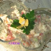 Салат с тунцом и рисом