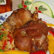 Свиная рулька в пиве