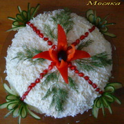 Салат "Сказочный"(в оригинале "Сказочная поляна")