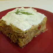 Капустная лазанья  или ленивые голубцы