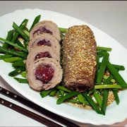 Мясные рулеты    "Сливовая долина"     (японские мотивы).