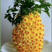 Новогодняя закуска "АНАНАС" с красной рыбой и икрой