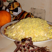 Салат "Мамина "МИМОЗА" (для Натали)