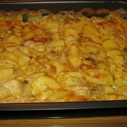 Картофель, запеченый в сливках-очень просто(вариант)