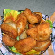 Брики с мясом и сыром