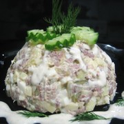 Салат для тех,кто ищет альтернативу оливье