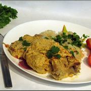 "Дахи Чоп" или жареное мясо с творогом