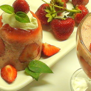 Суфле из клубники. По-летнему лёгкий десерт из ягод. Дуэль!