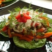 Порционный салат "Ильмень"