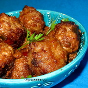 Фрикадельки в густом томатном соусе