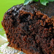 Шоколадный кекс с кабачком.
