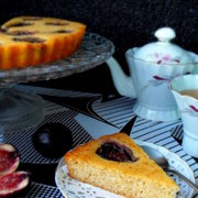 Манник с инжиром.