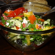 Греческий салат.