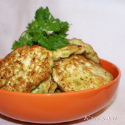 Куриные котлеты с брокколи