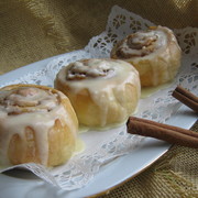 Булочки с корицей из "СУПЕР быстрого теста".