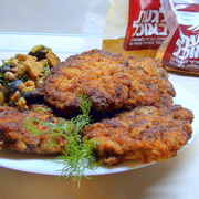 Шницель рубленый в панировке из копчёного чеснока «Спасибо, Ирис (irisli)!»