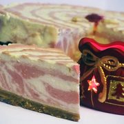 Холодный чизкейк "Снежная малина"