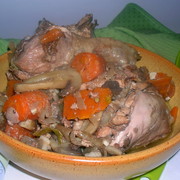 Не Coq au vin, а его жена, или КУРИЦА В ВИНЕ
