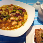 Итальянский картофельный суп (из серии „Быстрые супы“)