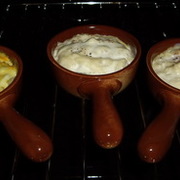 Жульен с телятиной, маслятами и не только..