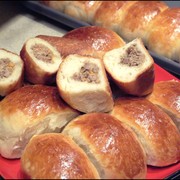 Пироги с мясом (два варианта)