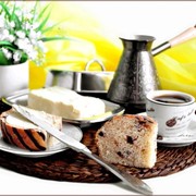 Сдобные булочки с лёгким ароматом кокоса и шоколадными каплями.