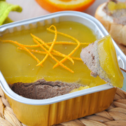 Паштет из куриной печени с апельсиновым желе