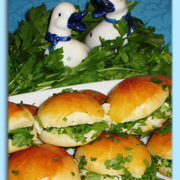 Турецкие булочки с сыром / Kırpık poğaça