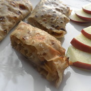 Лаваш с яблоками