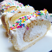 Бисквитный рулет а-ля "Kinder paradiso".