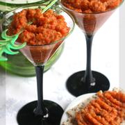 Баклажанная икра-лёгкая вегетарианская закуска