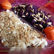 Салат из двух видов капусты - "ИН-ЯНЬ" ...или БЕЛОЕ и ПУРПУР