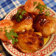 Куриные бедрышки под глазурью