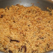 Фото приготовления рецепта: Рыба на гриле с рисом и горчичным соусом ! ! !