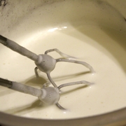 Фото приготовления рецепта: Пирожное буше «Новогодние сугробы».