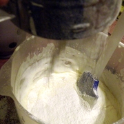 Фото приготовления рецепта: Пирожное буше «Новогодние сугробы».