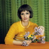 Мода СССР, лапша. Актриса Зинаида Кириенко, 1970-е