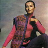 Советская мода, водолазка- лапша - Журнал мод, 1975 год