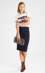 Юбка-карандаш в стиле casual Юбка-карандаш в стиле casual